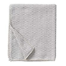 Klippan Baumwolldecke Stella GREY von Klippan Yllefabrik AB
