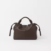 O MY BAG Kiki Mini Chocolate Soft Grain Ledertasche braun von O My Bag