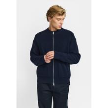 Revolution Zipped Knit Cardigan Strickjacke Herren dunkelblau von Revolution