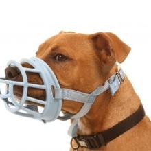 Baskerville Ultra Muzzle Maulkorb Größe 1 hellblau blau Jack Russell Terrier Beißkorb Beißschutz von Company of Animals