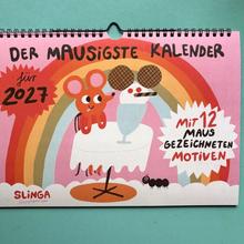 Maus Kalender 2027 von Slinga Illustration von Slinga Illustration