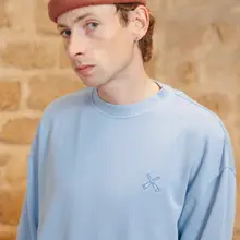 Docker Beanie Tobacco Washed Denim von Beton Cire von Beton Cire