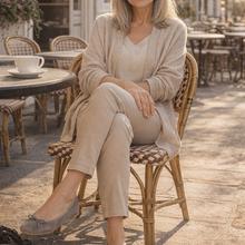 BALLERINAS GRAU HELLGRAU (GRIGIO CHIARO) von Batelli