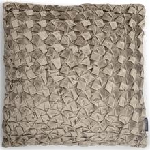 Kissen Samt Audrey Taupe 50x50cm von Mars & More