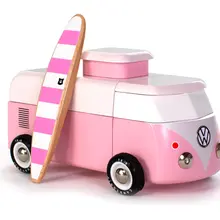 VW Beach Bus Pink von Candylab von Candylab