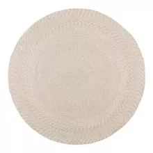 Outdoor- Teppich "Menorca" rund in Sandtönen von House Nordic von House Nordic