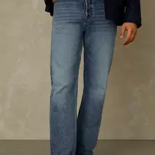 Kings Of Indigo Roy Eco Vintage Light Blue Jeans Herren Five Pocket blau von Kings Of Indigo