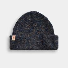 Revolution Fisherman Navy Beanie Unisex dunkelblau meliert von Revolution