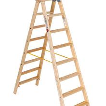 Holz-Stufenstehleiter Nr. 10503 von Euroline