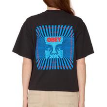 Obey Disinformation Resistance T-Shirt Damen schwarz von OBEY