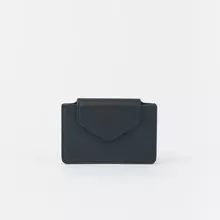O MY BAG Harmonica Wallet Universe Blue Soft Grain Leather Portemonnaie Geldbörse blau von O My Bag