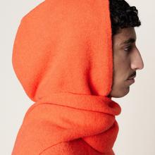 Homecore Baby Hood Bright Orange Strickkapuze Unisex orange von Homecore