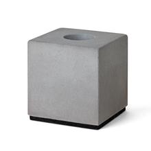 Kerzenleuchter Block für Stabkerzen mit schwarzem Filz von Korn