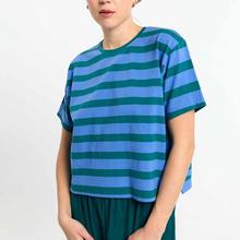 Suite13Lab Isquia Top Stripes Green Damen Streifenshirt grün von Suite 13
