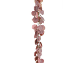 Kunstpflanze Eucalyptus Girlande Rosa 180x15cm von MICA