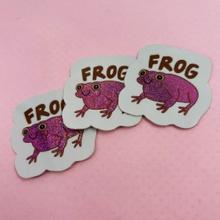 Sticker Frog von Slinga Illustration von Slinga Illustration