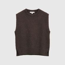 Maison Anje Blissy Strickpullunder Wood Mohair Damen braun von Maison Anje