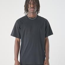 Cleptomanicx Ligull Classic Tee Black T-Shirt Herren schwarz  von Cleptomanicx