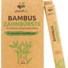 pandoo Bambus Zahnbürste 4er Set von pandoo GmbH