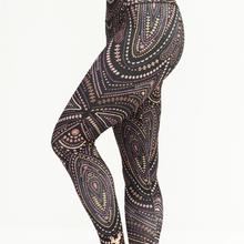 KISMET Yoga Leggings Ganga 7/8 mandalay red von KISMET