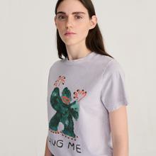 Bobo Choses Hug Me BC T-Shirt Cropped Damen lavender von Bobo Choses