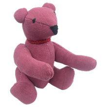 Stofftier Bär BRUNO – pink von WSDO