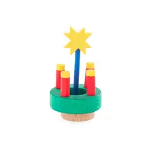 Zündholzschachtel Adventskranz von Erzgebirgische Volkskunst