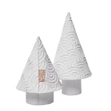 Weihnachtsbäume 2er Set in weiß von OOHH von OOHH