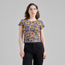 Dedicated Ven Sunflower Haze Purple Rib Top Damen lila von Dedicated
