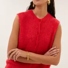 By-Bar Lipstick Meya Spencer Pullunder Damen rot von by-bar
