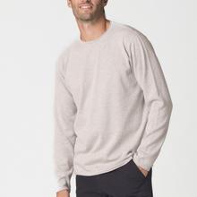 Klitmøller Noah Knit Cream Melange Strickpullover Herren creme von Klitmøller