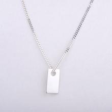Necklace Pendant Rectangle Men Collection von Charlotte Wooning von Charlotte Wooning