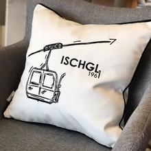 Kissen Ischgl 1961 von chillisy®
