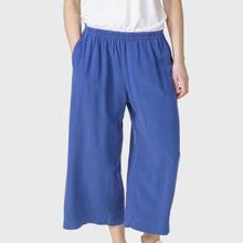 Klitmøller Leonora Pants Surf Blue Damen Lyocell Culotte  von Klitmøller