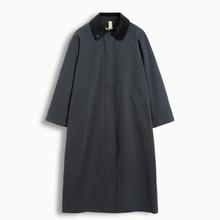 Brixtol Textiles Brooks Black Damen Wasserdichter Mantel schwarz von Brixtol Textiles