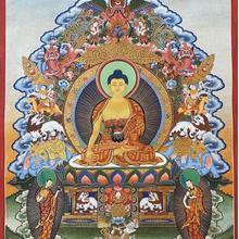 Thangka – Buddha Shakyamuni  von Karsang Lama