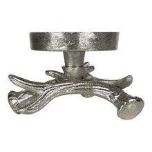Kerzenleuchter Geweih silber 14cm von CHILLISY HOME