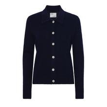 Colorful Standard Merino Wool Cardigan Navy Blue Damen Strickjacke blau von Colorful Standard