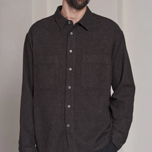 About Companions Flanell-Overshirt Dario in striped braun von About Companions