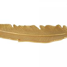 Schale Feder Gotham Gold 24x9 von Gift Company